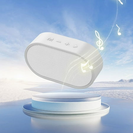 Txmfgh Player and equipment Txmfgh Mini Outdoor USB Charging Bluetooth Speaker - Portable Watertight with 10W Power & IPX5 Rating. Ideal for Music Lovers Enjoying Outdoor Adventures Showers and Beach Days.