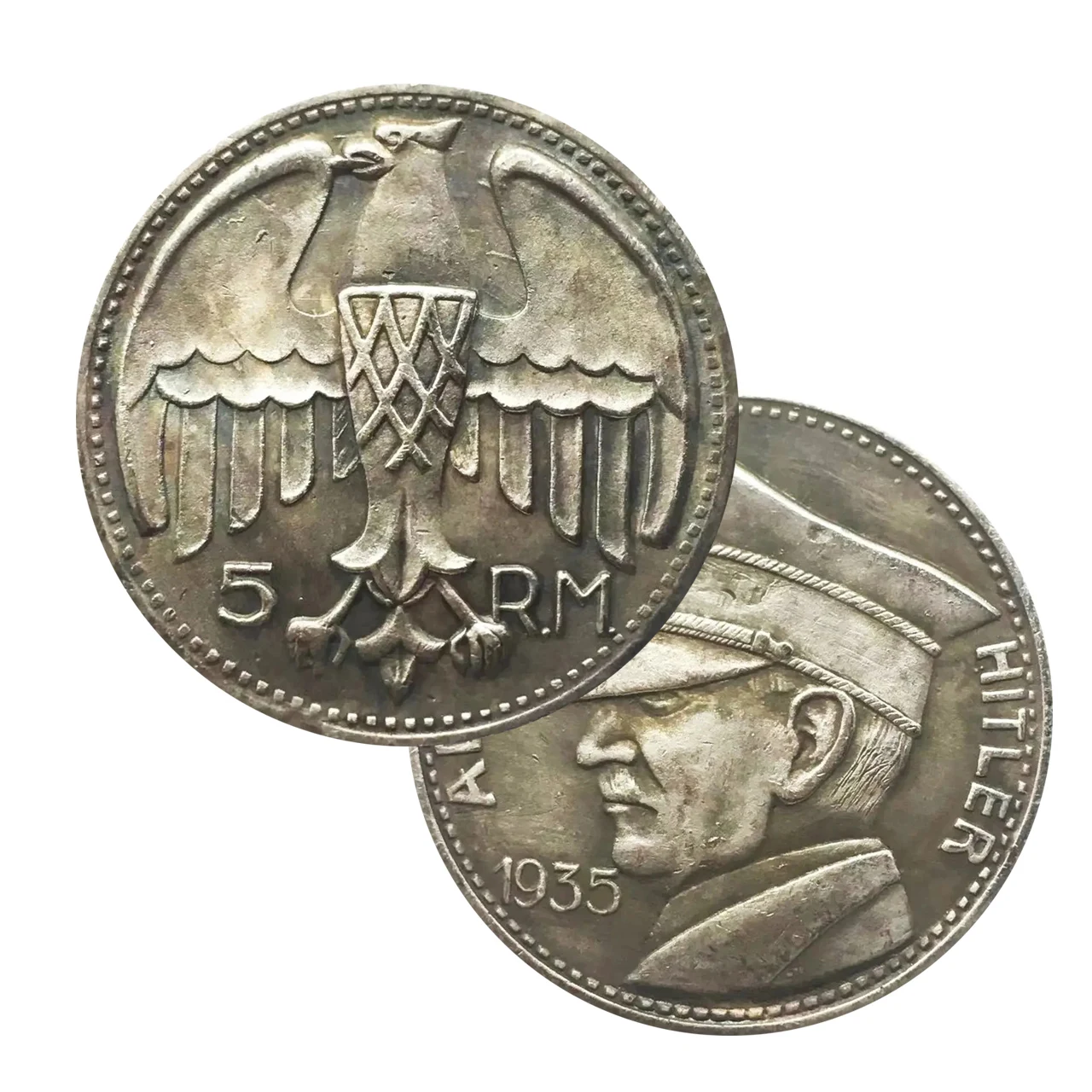 1935 Soldier Military Hat Coins Hobo Nickel Coin Commemorative Silver Coins Home Decor Challenge pocket Coins Christmas Gifts