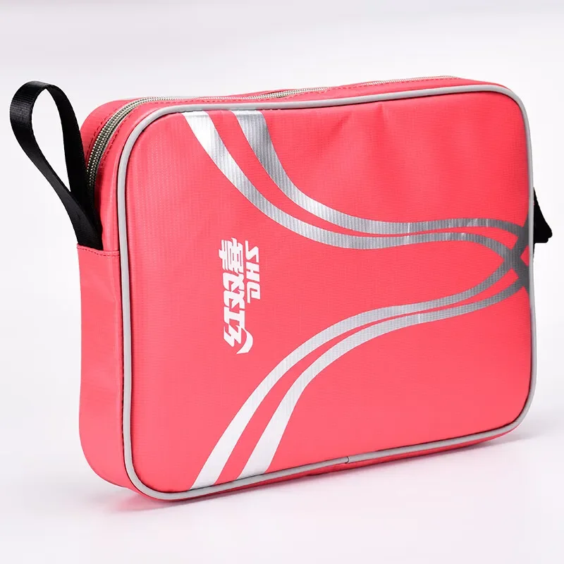 1 Pcs Original DHS RC530 Table Tennis Racket Bag Big Capacity Waterproof Ping Pong Bat Protection Case for 2 rackets