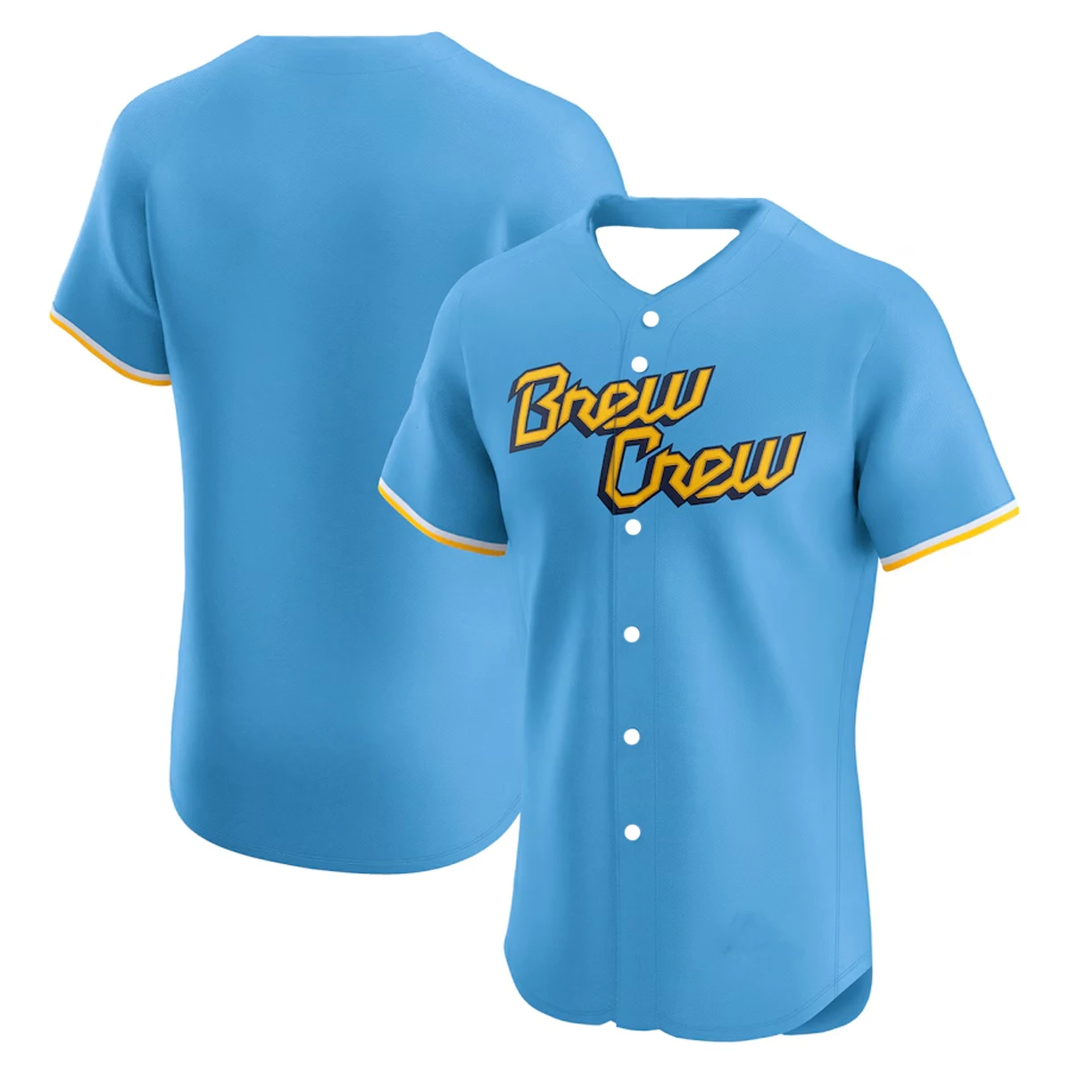 2025 New Arrive Style Milwaukee Brewers Replica Baseball Jersey Man Women Breathable Casual Sport Shirt 3D Fashion Clothes-moto