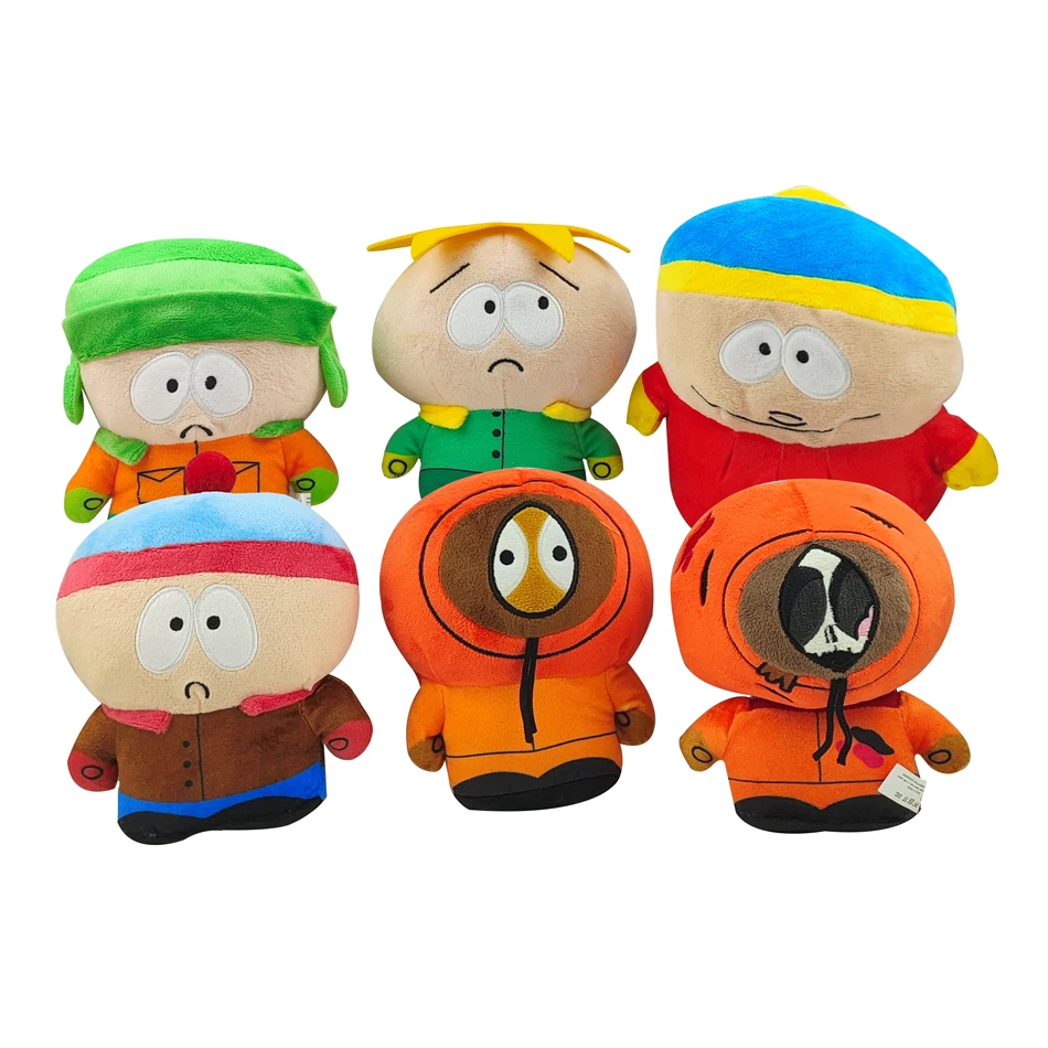 20cm South North Parks Plush Toys cartoon Plush Doll Stan Kyle Kenny Cartman Plush Pillow Peluche Toys Children Birthday Gift
