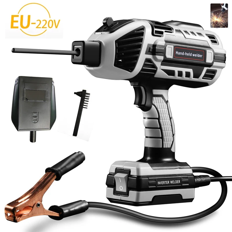 4600W Handheld Welding Machine Small Portable All-in-One Mini Arc Welding Home Hand Welding Equipment Machine 220V
