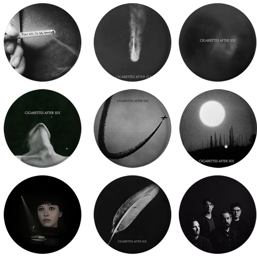 58mm New Cigarettes After Sex Button Pin Pop Band Brooch Your Lips My Lips Apocalypse Badge Bag Accessories Fans Collect Badge