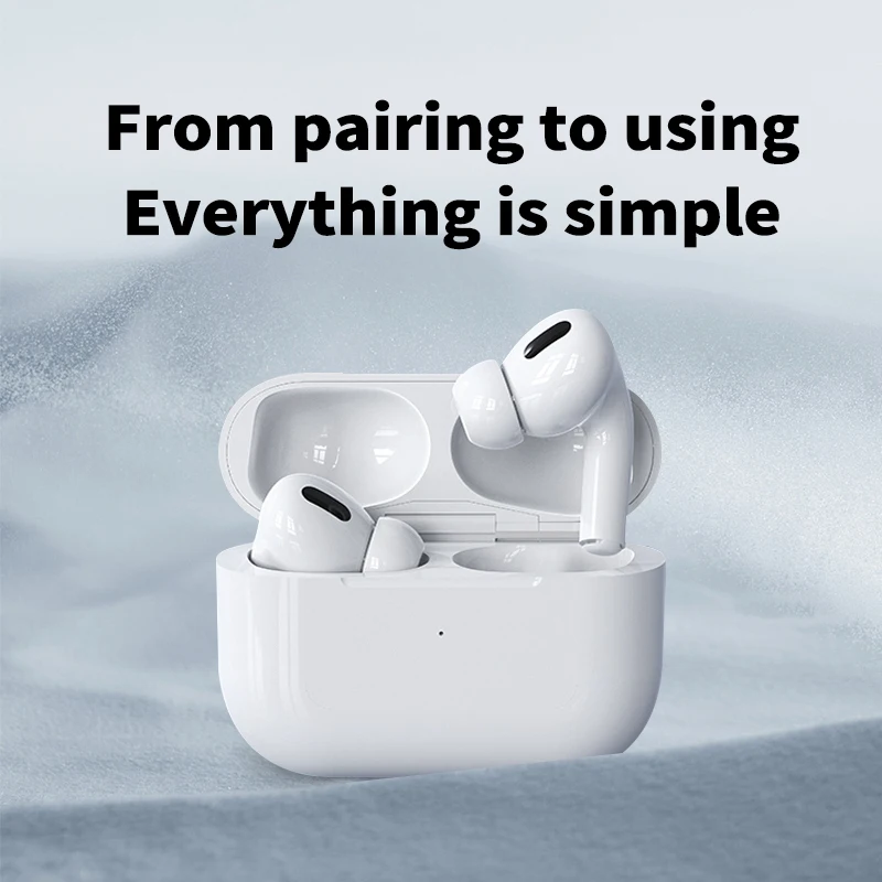 Air Pod Wireless Bluetooth Earbuds Fake Air Pods TWS 5.3 Touch Control In-Ear Hi-Fi Stereo Earbuds with Charging Case For iPhone