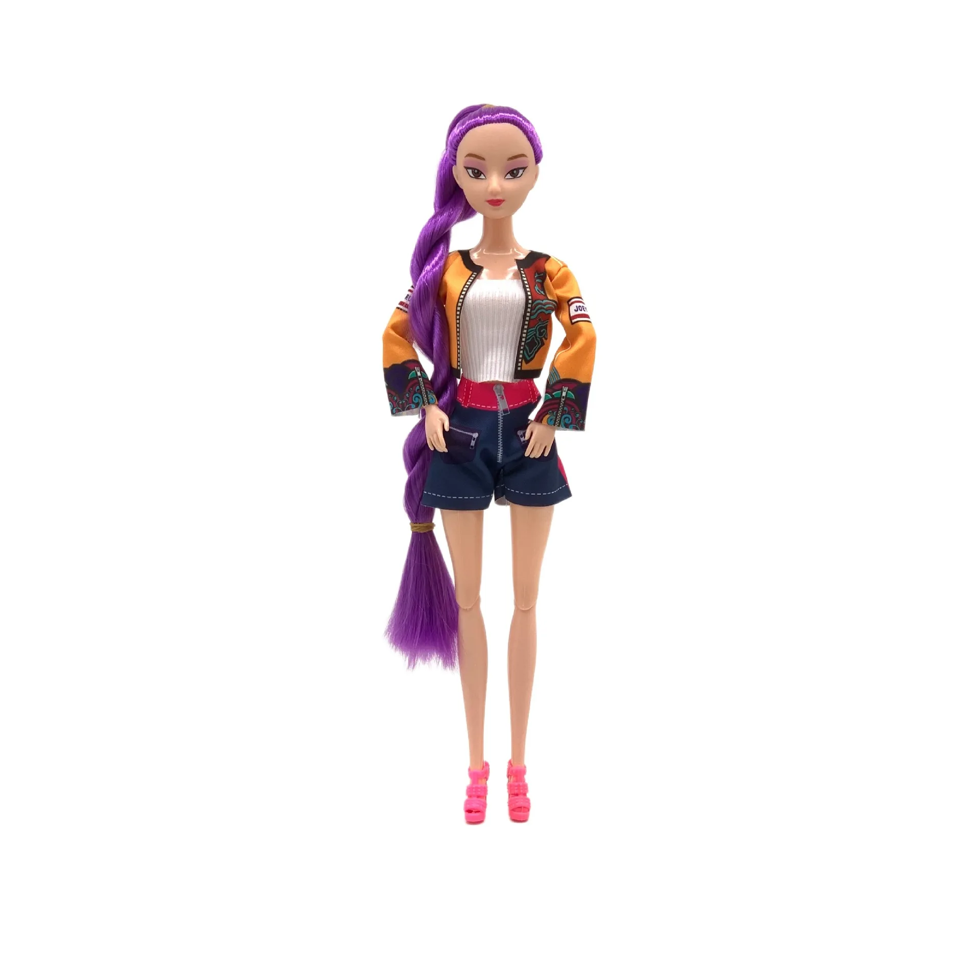 Anime Kpop Demon Hunters Doll PVC Vinyl Figurine Rumi Mira Zoey Derpys Tiger Toy Doll 11 Joints Movable Novelty Kids Toy Navidad