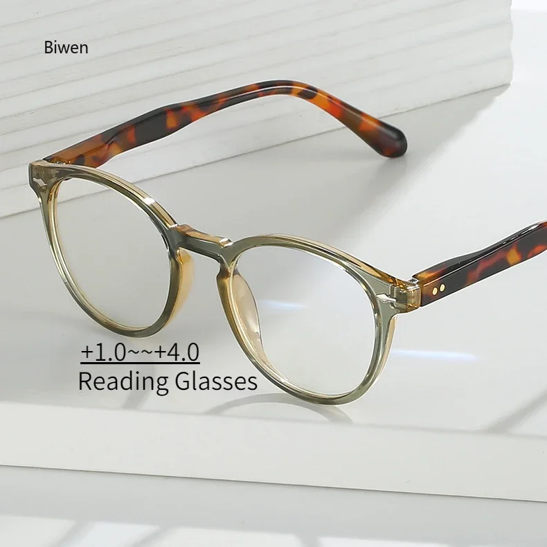 Anti Blue Light Reading Glasses For Women Men TR90 Flexible Frame Spring Hinge Computer Presbyopia Eyewear Female UV400 очки