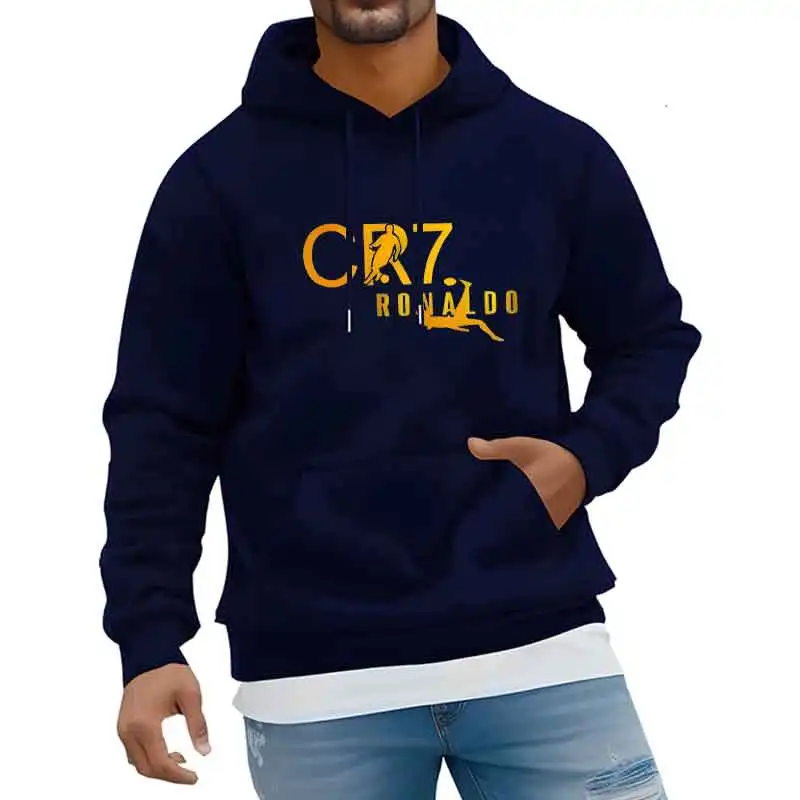 Autumn Winter Fashion Men Harajuku Print Graphic Hoodies Trend Unisex Casual Pullover Basketball Sweatshirts Front Large Pocket