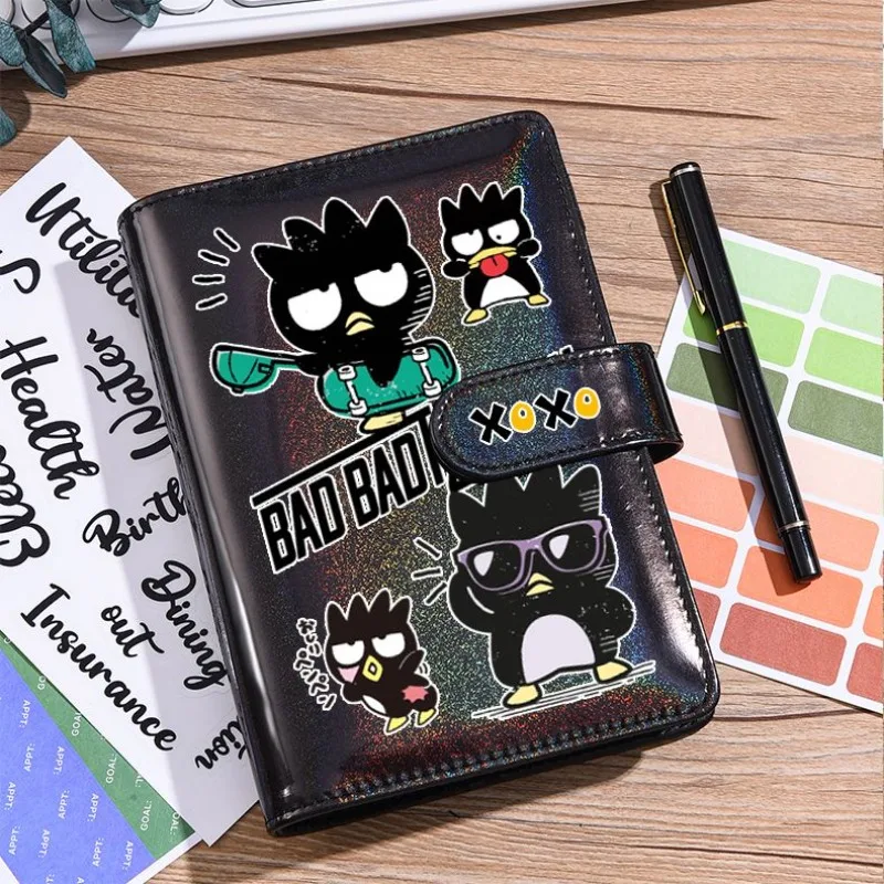 Bad Badtz-Maru Anime Kawaii Sanrio Ins Fashion Children Notebooks Cute Cartoon Notepads Loose-leaf Notebooks Gifts Toys