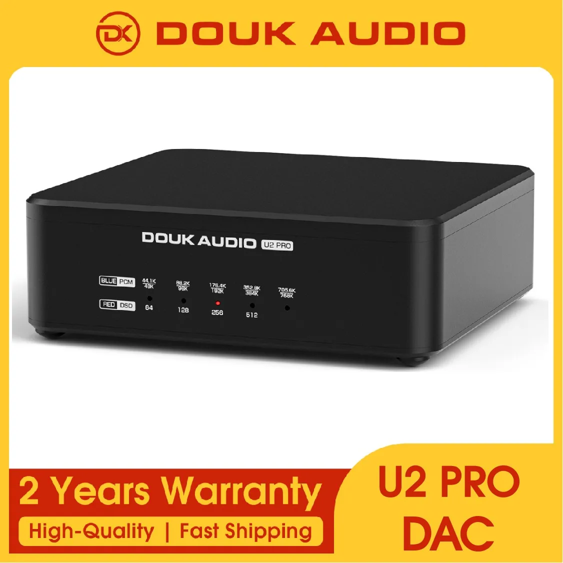 Douk Audio U2 PRO XMOS XU316 USB Digital Interface DDC Mini S/PDIF Converter DSD512 for Phone/PS5 (Upgrade Version)