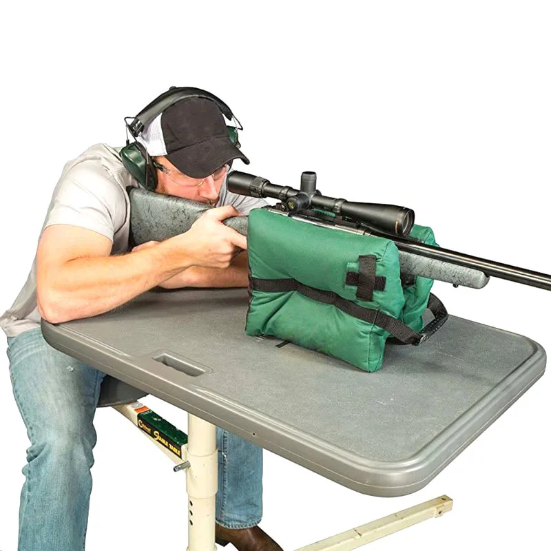 Durable Un-Filled Shooting Rest Bag Target Stand Large Size Sand Bag Bench for Hunting Photography Versatile Support Sandbag
