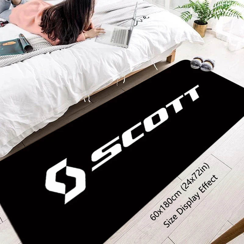 Entrance Doormat Bicycle Balcony Rugs Living Room Carpet Scott Foot Mats Bath Rug Floor Mat Ideal Gifts Non-slip House Decor
