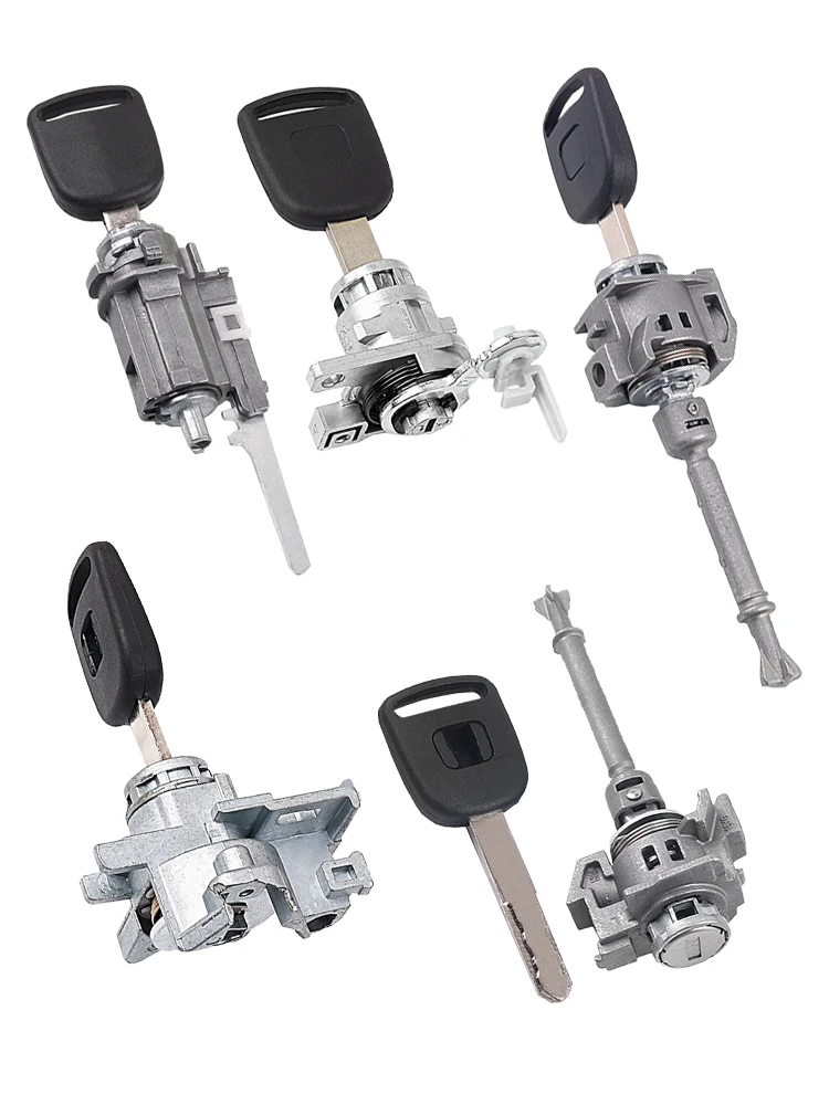 For Honda Accord 2003-2018 Left Door Lock Cylinder Replacing the Lock Cylinder on the Driver's Door Ignition Lock Cylinder