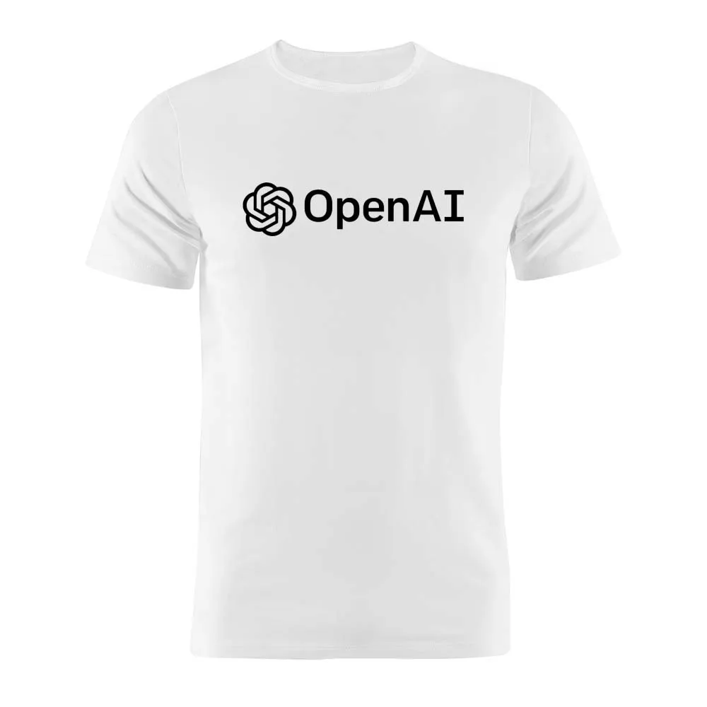 Funny OpenAI ChatGPT Silhouette Gift Tee Developer Programmer Boyfriend Graphic T Shirts Ropa Hombre Camisetas