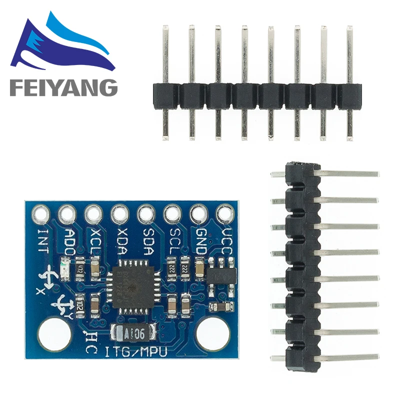 GY-521 MPU-6050 MPU6050 Module 3 Axis analog gyro sensors+ 3 Axis Accelerometer Module