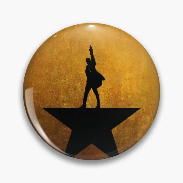 Hamilton Soft Button Pin Funny Cartoon Clothes Metal Jewelry Gift Hat Creative Lover Women Fashion Brooch Lapel Pin Collar
