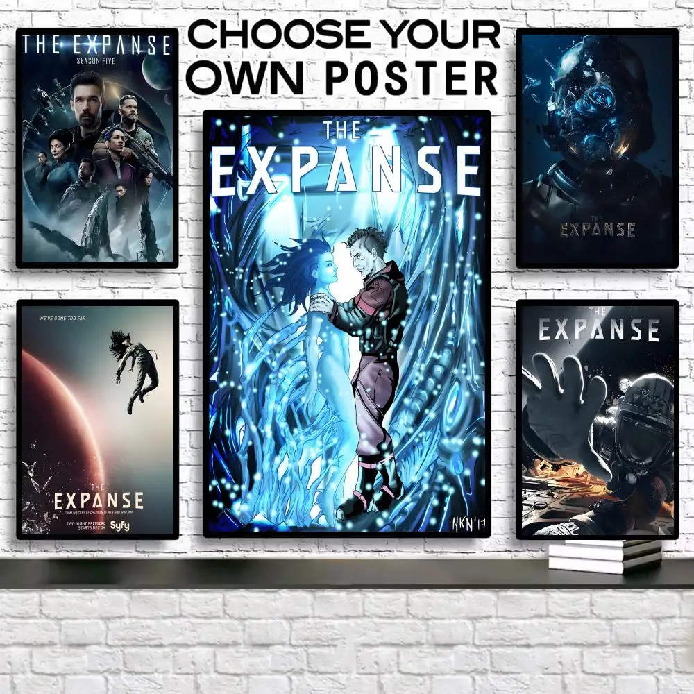 Hard Sci-fi Space Opera The Expanse-S Poster Modern Waterproof HD Wall Art Decal Self-Adhesive Aesthetic Decor For Home