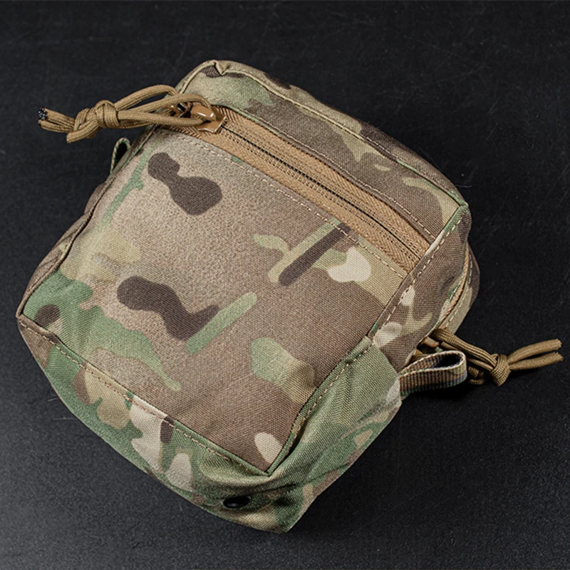 Laser Cut Molle GP Pouch Bag, Small Hunting Bag for Tactical Belt Plate Carrier Vest Chest Rig Belt