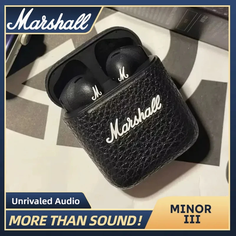 MARSHALL Minor III Wireless Bluetooth Earphones, in Ear Noise Reduct Headphones, Sports Travel Earbuds Headset Fast Shipping