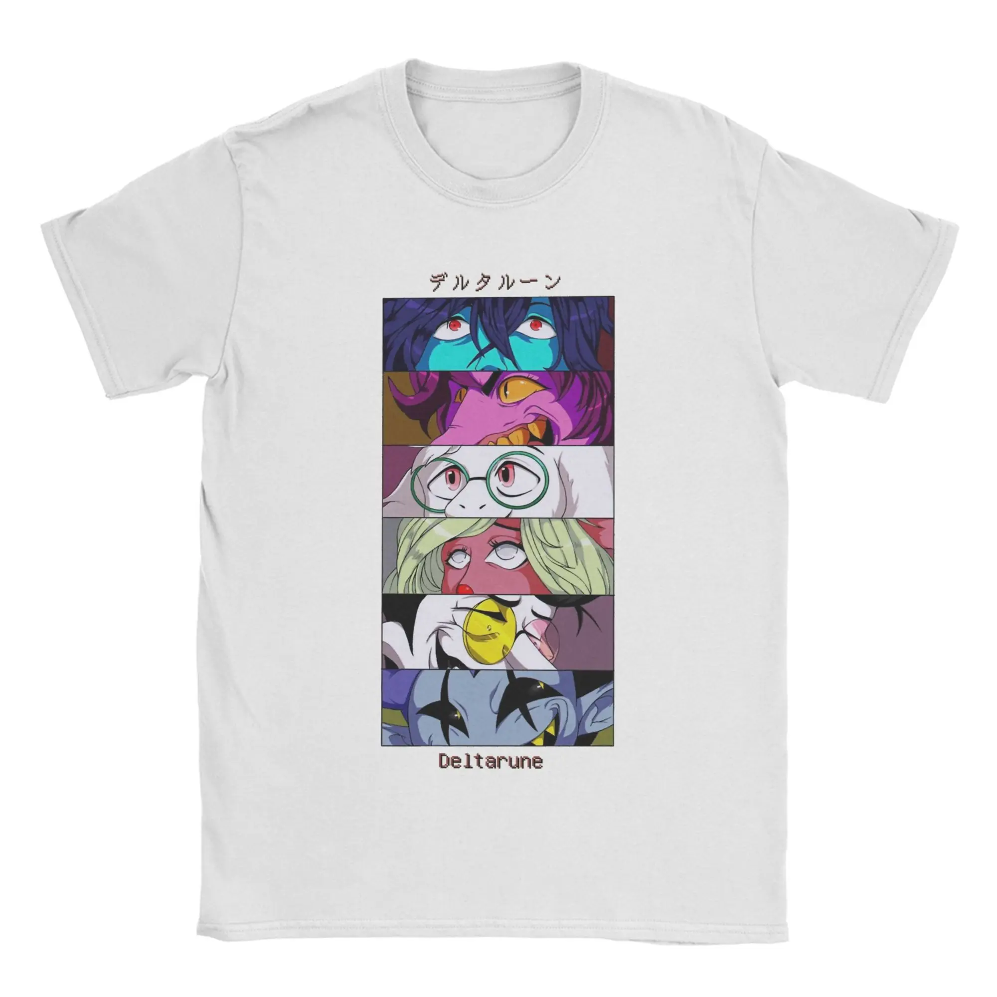 Men Women Fashion Eyes of Deltarune T Shirt Tee 100% Cotton Kris Dreemurr T-shirts Clothes