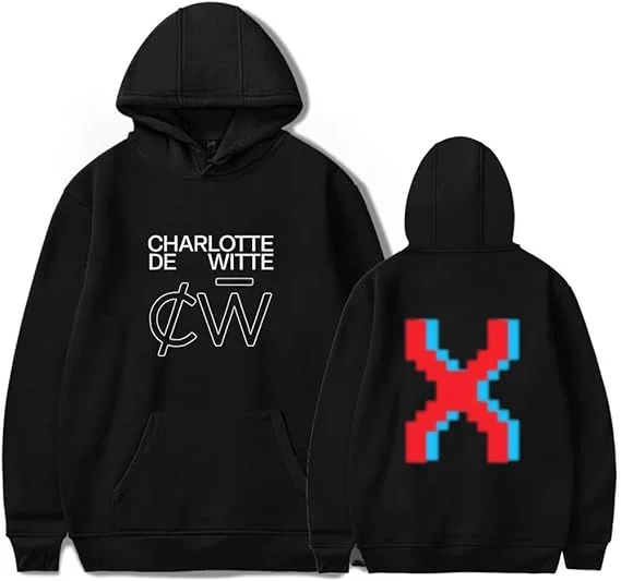 Merch Charlotte De Witte DJ Music Logo Unisex Long Sleeve Casual Graphic Hooded