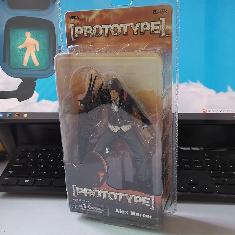 NECA Player Select Video Game Prototype Activision Alex Mercer Action Figure