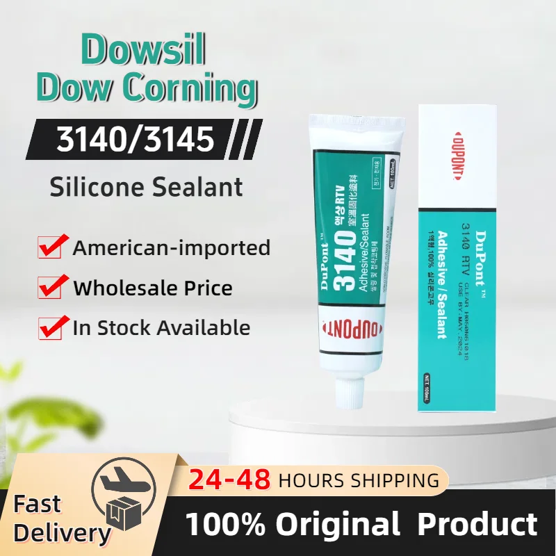 Original Dow Corning Dowsil 3140 3145 RTV Coating Silicone Adhesive Solvent-Free Electronic Sealant 90ML