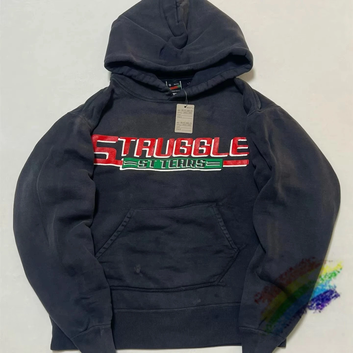 SAINT Hoodie Men Women 1:1 Best Quality Boxing Print Vintage Pullovers