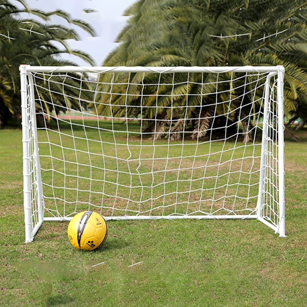 White Portable Football Net 6x4ft Soccer Goal Post Net 2019 Gift Football Accessories Outdoor Sport Training Tool