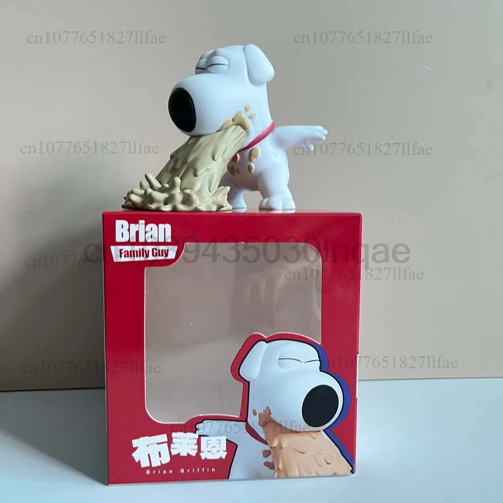 Youtooz Family Guy Puking Brian Stewie Griffin Action Figure Model Toys Collectible Joint Movable Doll Desk Ornament Present