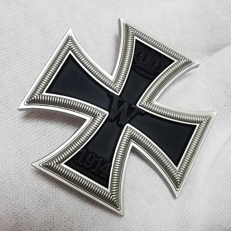 1PC German Prussian First Class Iron Cross EK1 Badge 1914 Edition Pin Brooch