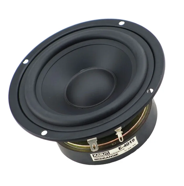 1Pieces （1 speakers）Original KASUN E-4019 4.5 Inch Sealed Pure Midrange Speaker Unit Impedance 8 Ohm Power 80W
