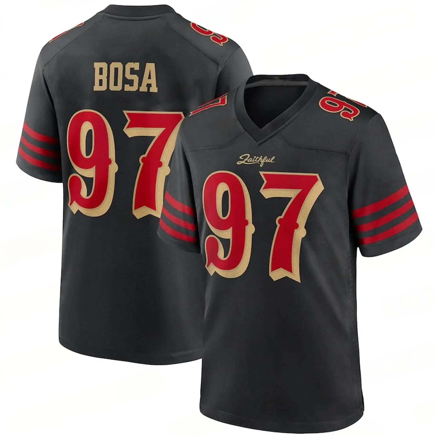 25-26 Bosa 97 Rivalries Collection Game Jersey American Football Shirt Men Adult Teamwear Sportswear Fan Gift Supporter
