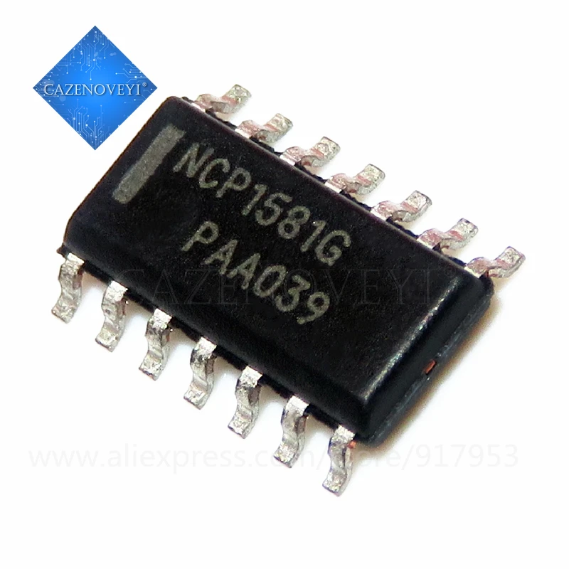 2pcs/lot NCP1581DR2G NCP1581G NCP1581 SOP-14 In Stock