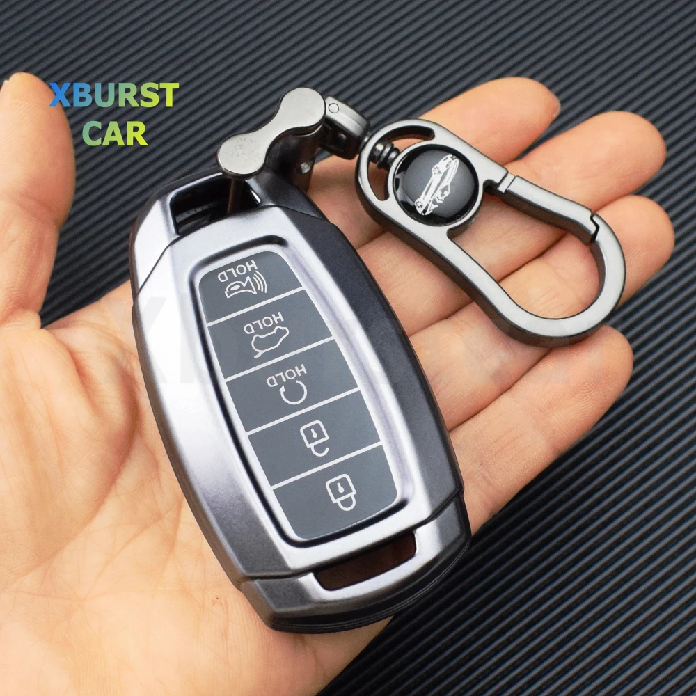 3/4/5 Buttons TPU Car Key Case Cover Shell For Hyundai i30 ix25 Elantra Solaris Azera Grandeur Ig TM Accent Santa Fe Palisade