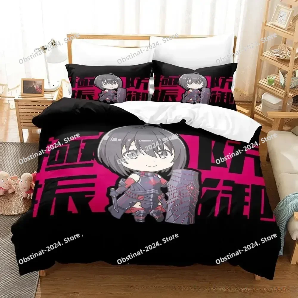 3D Anime BOFURI I Don’t Want to Get Hurt, so I’ll Max Out My Defense Bedding Set Single Twin Full Queen King Size Soft Adult Kid