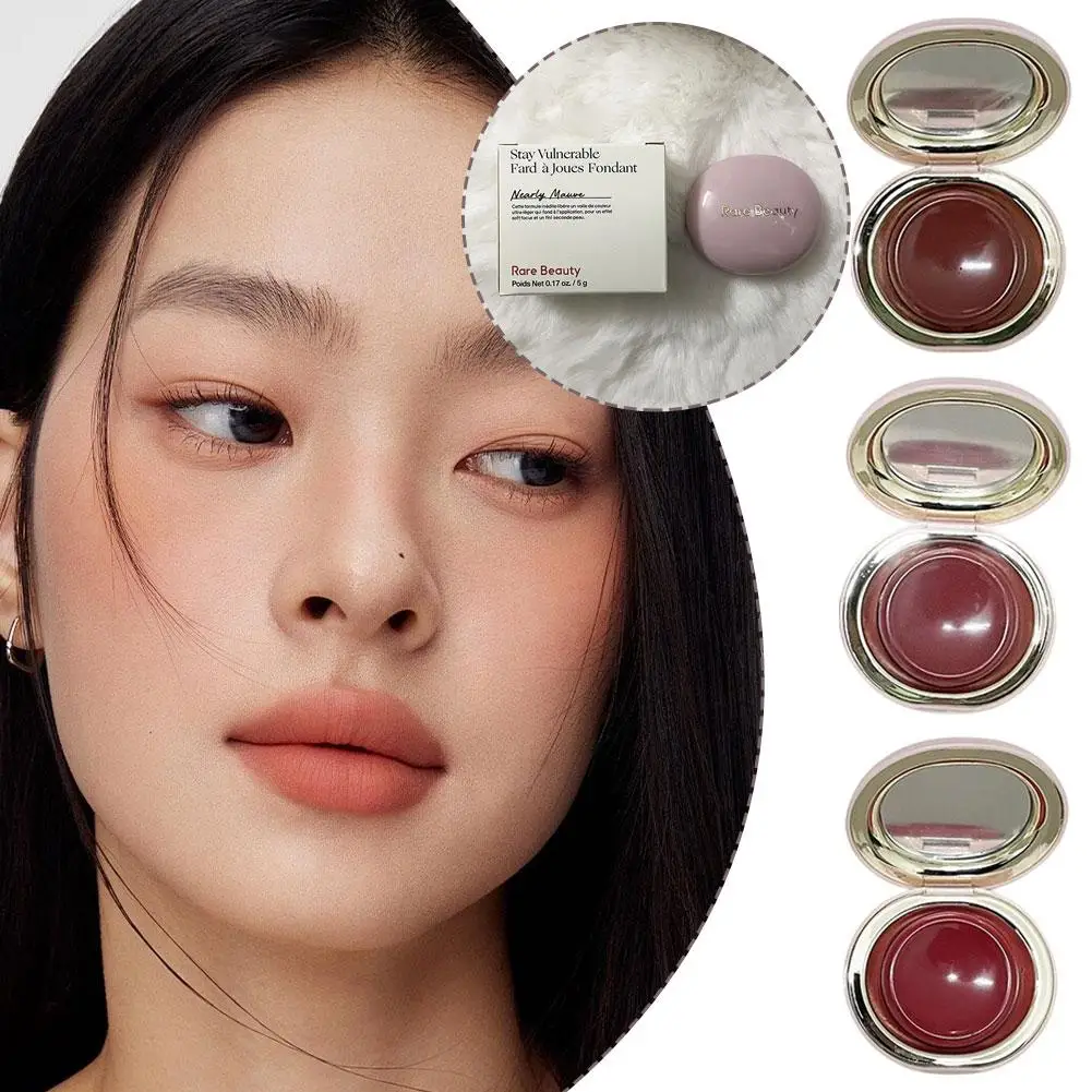 5g Rare Beauty Blush Soft Glow Powder Shimmering Cheek Makeup Long Lasting Formula Rose For Natural Healthy Glow Look All Day