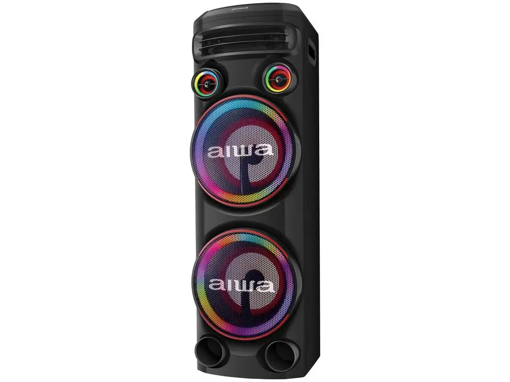 Aiwa AWS-T2W-02 Bluetooth 2300W RMS Amplified-Bivolt Tower Sound Box