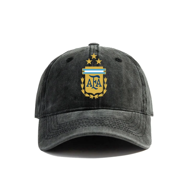 Argentina Baseball Cap Summer Distressed Dad Argentina 3 Stars Hats Men Outdoor Adjustable Cotton Caps