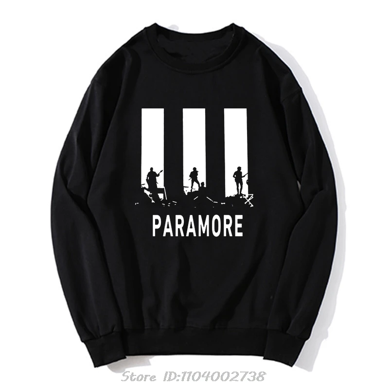 Band PARAMORE AFTER LAUGHTER Silhouette Hoodie Fashion Men Oversized Sweatshirt Causal Cotton Clothing Funny Print Streetwear