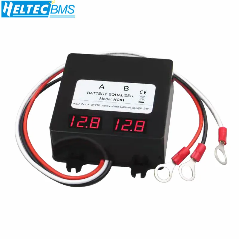Brazil tax free Battery Equalizer for Two Pieces 12V Gel Flood AGM Lead Acid Batteries HA01 Voltage balancer Lead acid Balancer