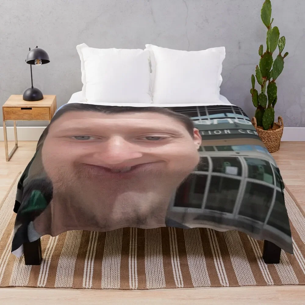 Daniel Larson selfie Throw Blanket Polar blanket Extra Large Throw Blanket sofa Furry Blanket blankets for beds throw blanket