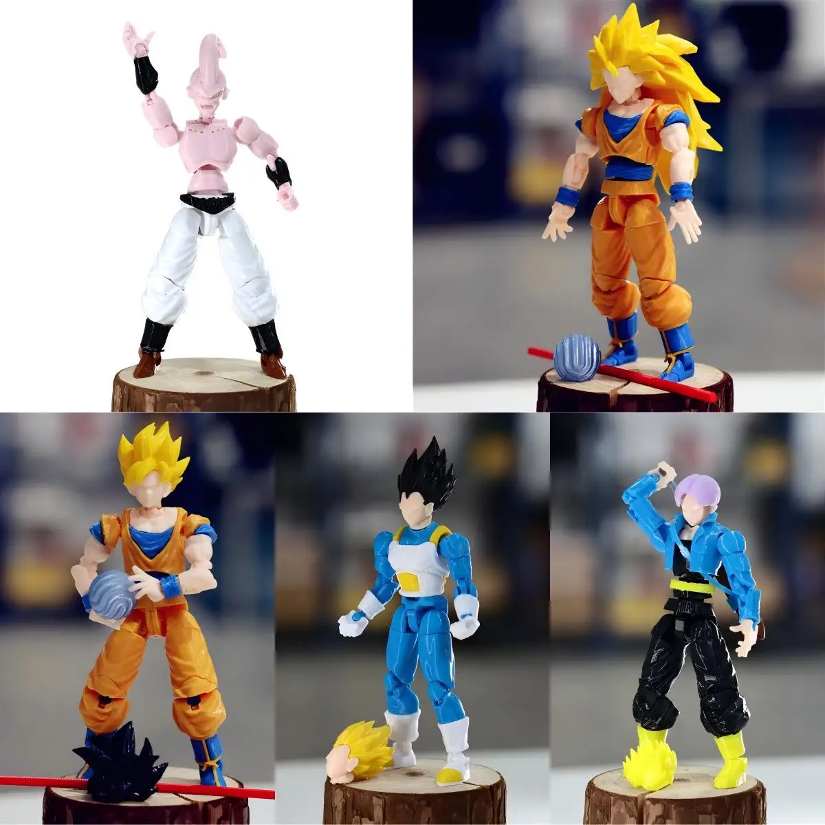 Dragon Ball 3D Printed Son Goku Vegeta​ Beerus Frieza Anime Lucky13 Dummy13 Titan13 Action Figures Birthday Chrismas Gifts