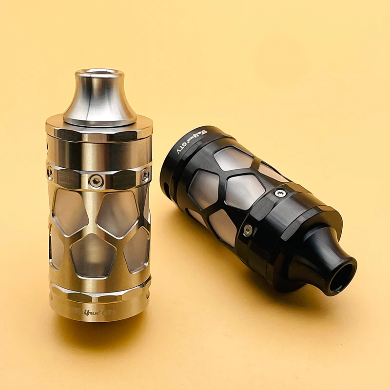 DSXvape Taifun GTV RTA Atomizer 316SS 25mm 6ml Single Coil Adjustable Tank Rebuildable Vape Vaporizer VS Taifun GTR RTA