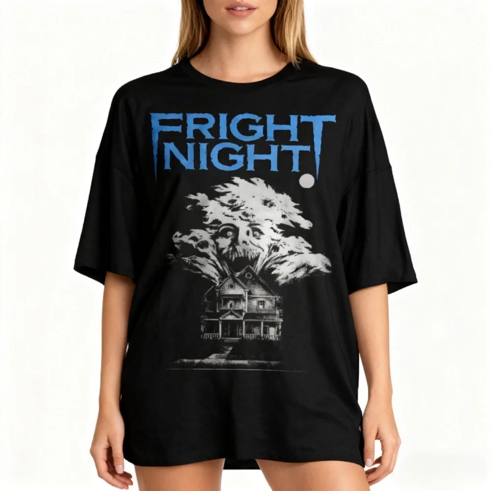 Fright Night 1985 Horror Movie T-Shirt 80s Horror Shirt Creepshow Lost Boys Videodrome Re-Animator Night of The Creeps Vampires