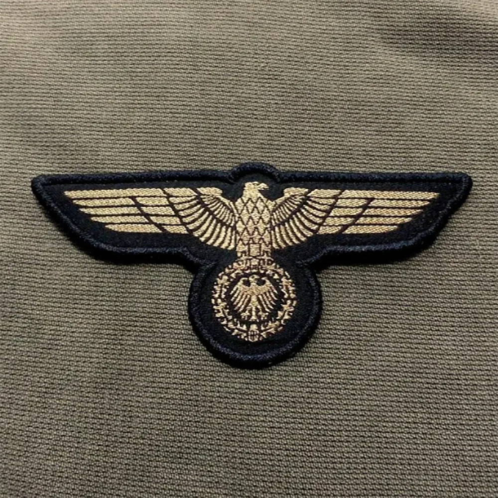 German Navy Eagle Woven Patch Sew On