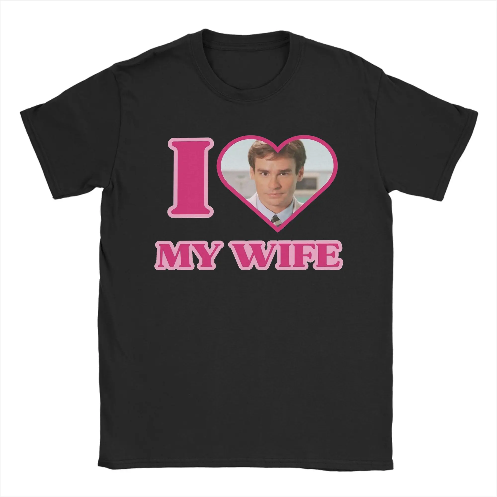 I Love James Wilson House MD T-Shirt for Men Amazing Cotton Tee Shirt Round Collar Short Sleeve T Shirt Unique Clothes