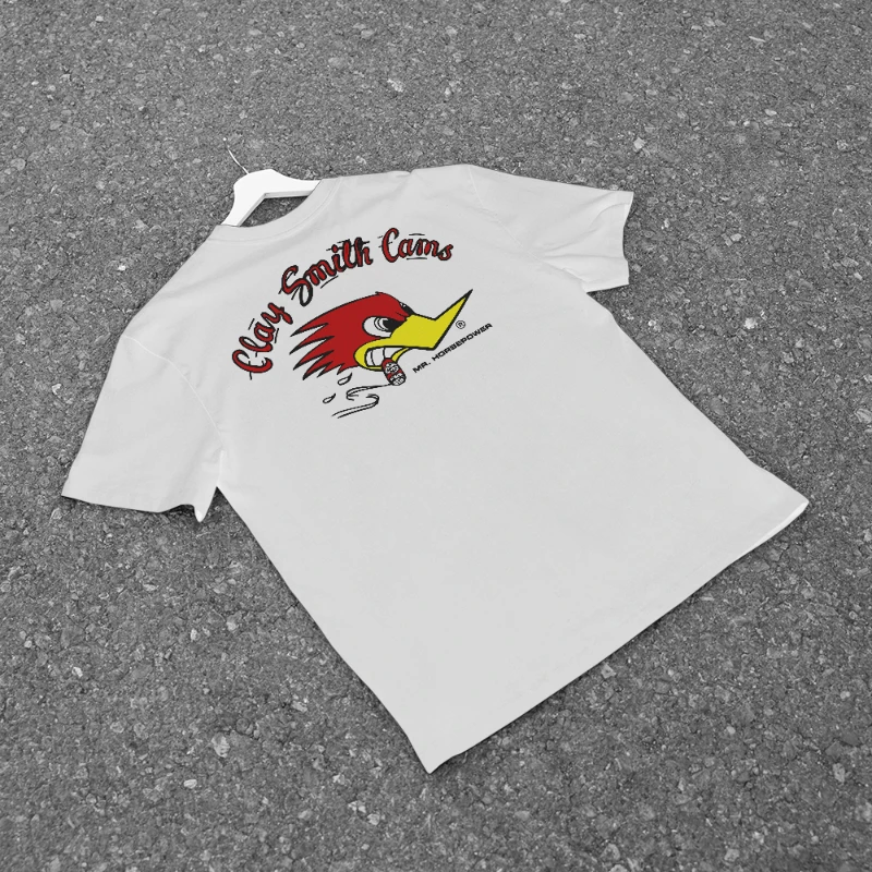 Men Mr. Horsepower T Shirt Casual Clay Smith Cams 90th Anniversary T-shirt Graphic Sports Tops Breathable Streetwear