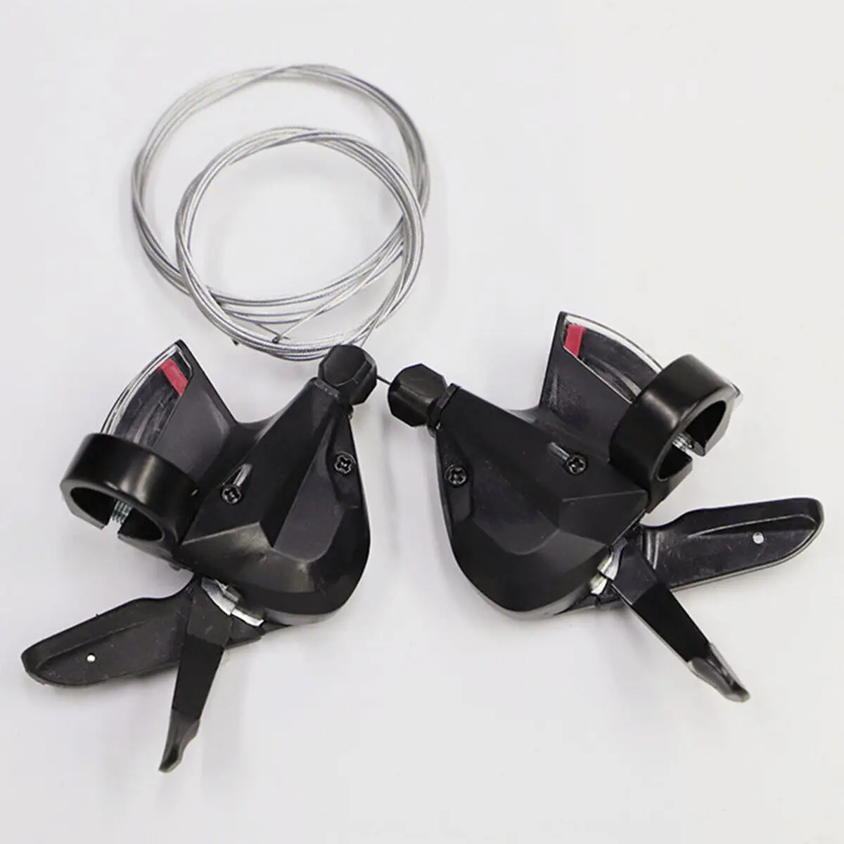 MTB Bike Gear Brake Levers Set Shifter Shift 3/8 Speed Cables for Shimano Bicycle Derailleur Finger Pivot