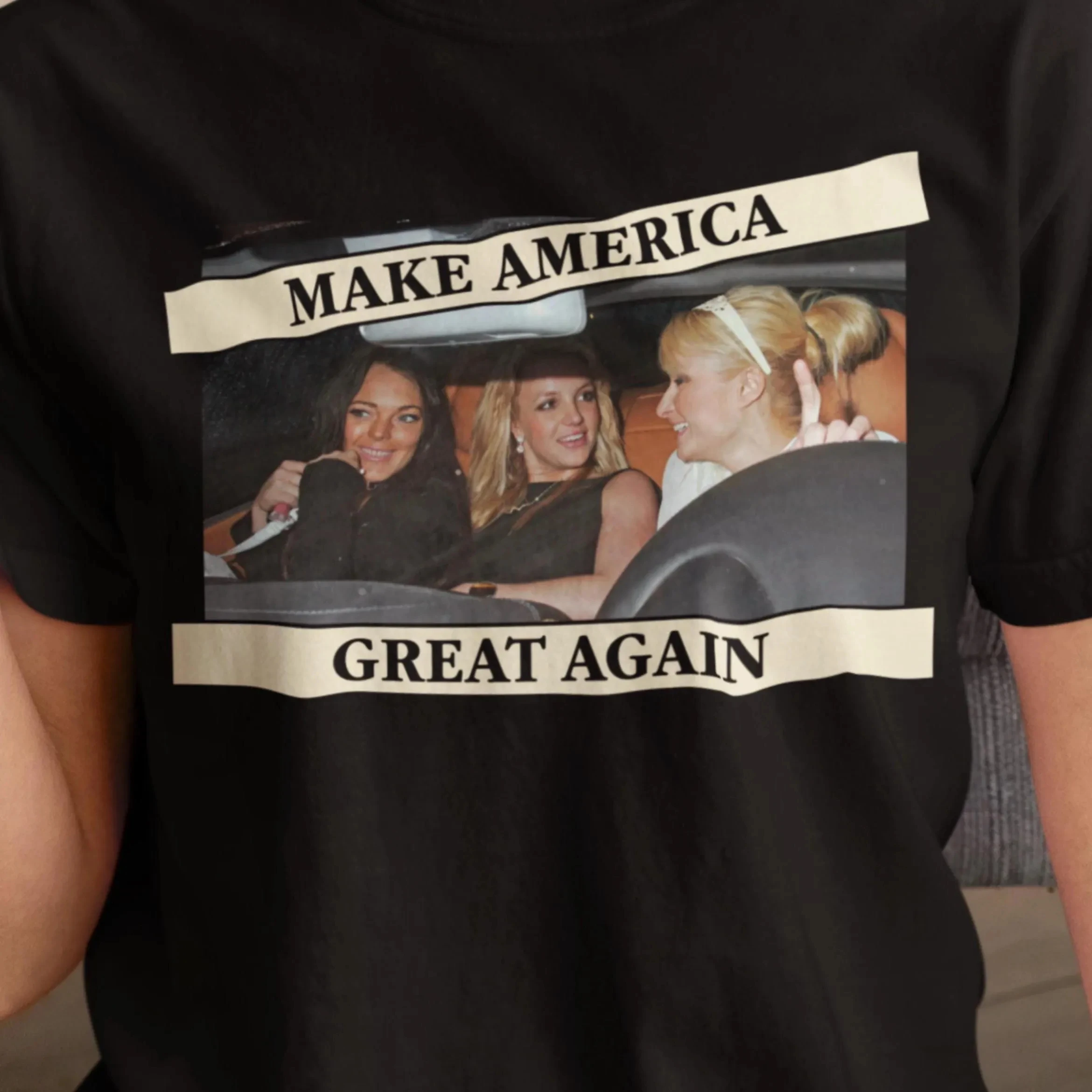 New Style T Shirt Britney Make America Great Again Tees Fashion T Shirt Summer Casual Tops Unsiex Funny Trip T-shirts Streetwear