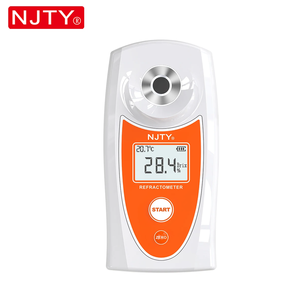 NJTY TY-8 Digital Refractometer 0-32% Brix Meter Honey Sugar Concentration Detector IP67 Optical Instrument for Fruit Juice